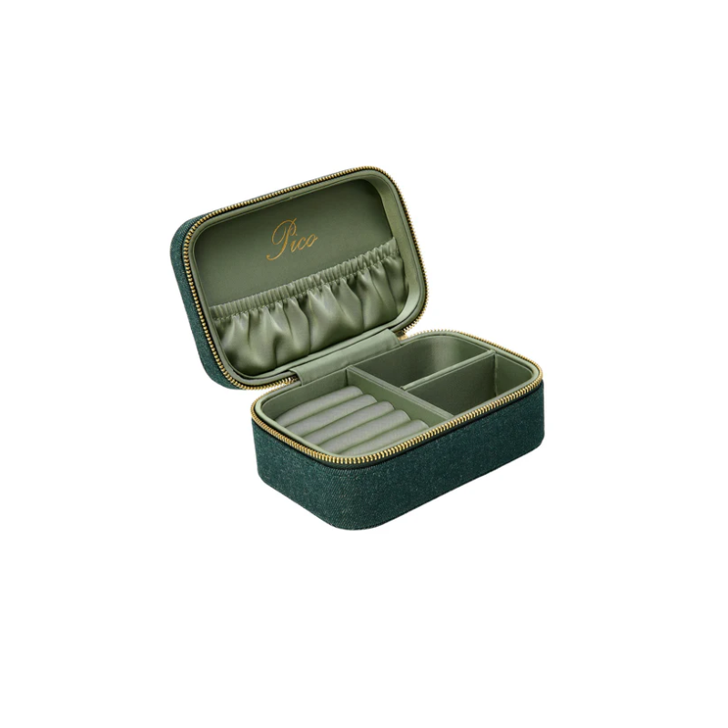 Pico Large Jewelry Box TA11 Forest Denim