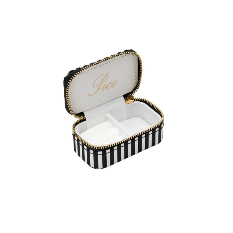 Pico Small Jewelry Box TA10 Black Stripe