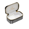 Pico Small Jewelry Box TA10 Black Stripe