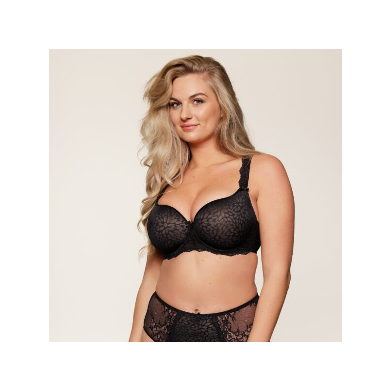 LingaDore Daily T-shirt Bra 1400-1A 331 Black/Nude