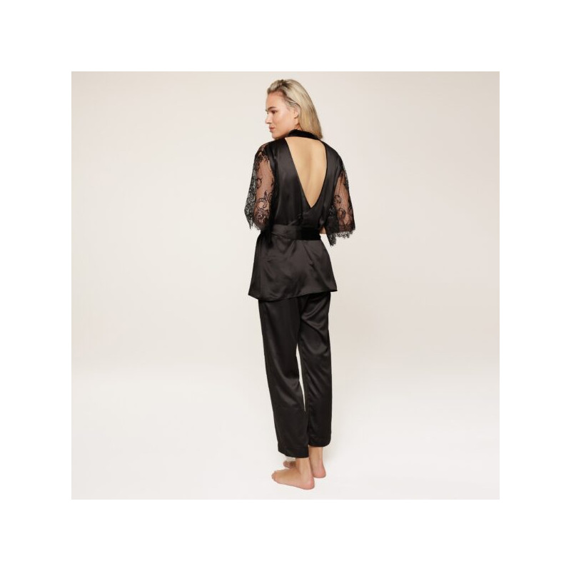 LingaDore Kimono Set 8007SET 02 Black