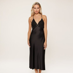 LingaDore Night Dress Long 8008LD 02 Black