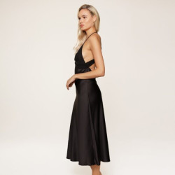 LingaDore Night Dress Long 8008LD 02 Black