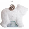 BRINK NORDIC Julekugle - Polar Bear Knut 6cm