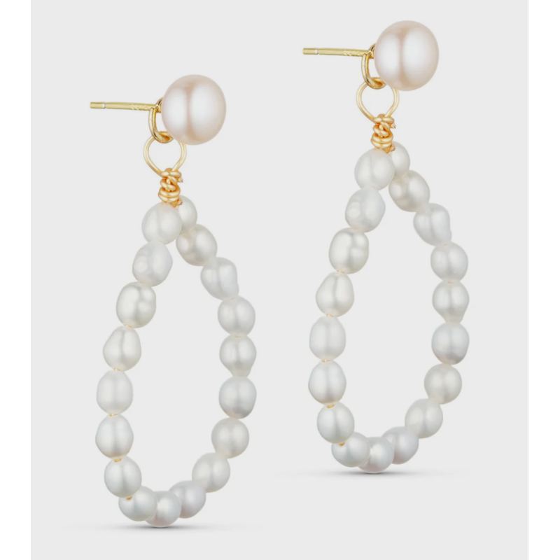 Tim & Simonsen Donna Earring TSJ264 Natutal/Gold