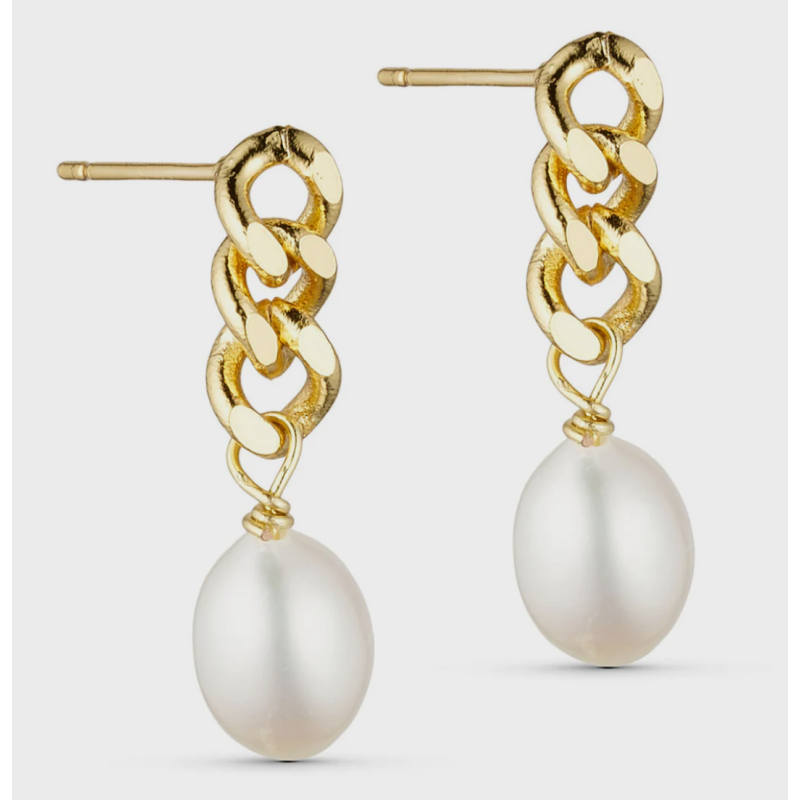 Tim & Simonsen Kathy Earring TSJ270 Perl/Gold