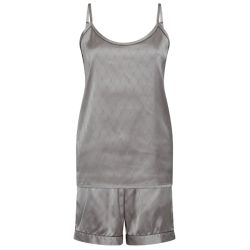 HYPEtheDETAIL Satin Short Set Grey