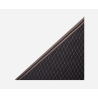 HYPEtheDETAIL Logo Triangle Scarf Dark Brown