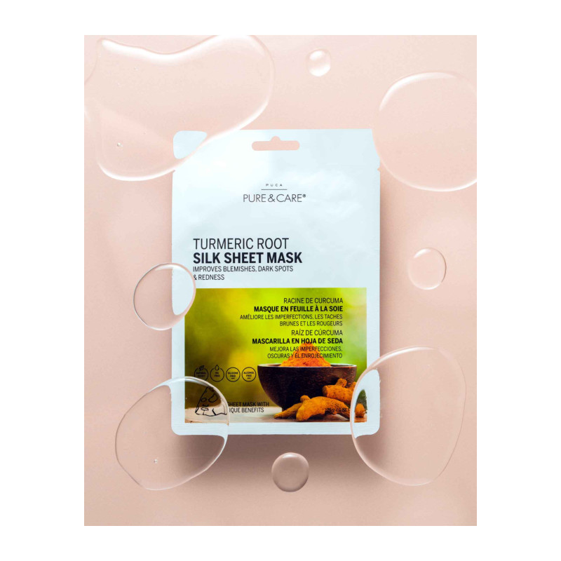 Pure & Care Face Sheet Mask - Turmeric Root