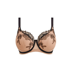 Elomi Teagan Padded Half Cup Bra Cafe Au Lait