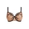 Elomi Teagan Padded Half Cup Bra Cafe Au Lait