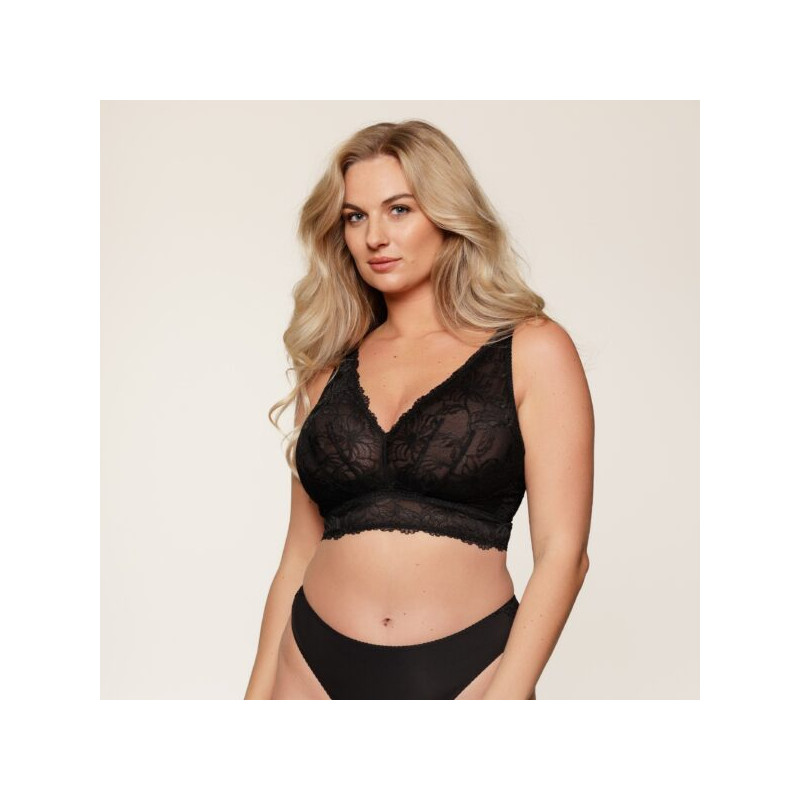 LingaDore Bralette 1800P-1 02 Black