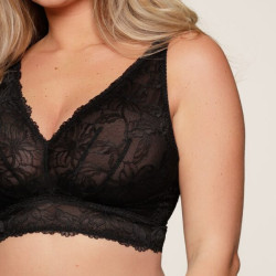 LingaDore Bralette 1800P-1 02 Black