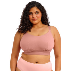 Elomi Downtime Bralette - non wired - Ash Rose