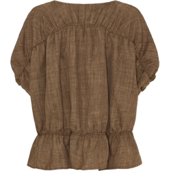 Marta Du Château Saffron Blouse Brown