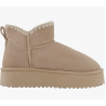 Duffy Bamsestøvle m. Bånd 71-0055 Beige