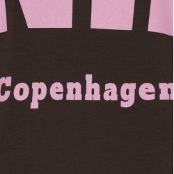 Marta Du Château Hibiscus Sweatshirt Brown w. Pink