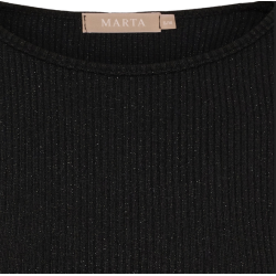 Marta Du Château Lunara LS. Blouse Black