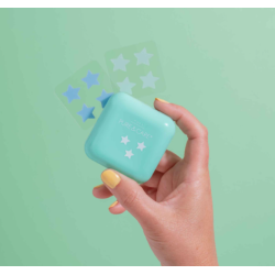 Pure & Care Pimple Patches 32Pcs. - Star (Green Mix)