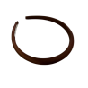 Pico Silk Headband Chocolate