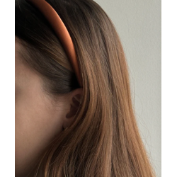 Pico Silk Headband Chocolate