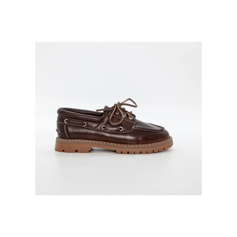 Duffy Boat Shoes 75-69955 Brown