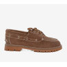 Duffy Boat Shoes 75-69955 Suede Beige