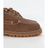 Duffy Boat Shoes 75-69955 Suede Beige
