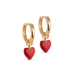 Enamel Amore Hoops E376G...
