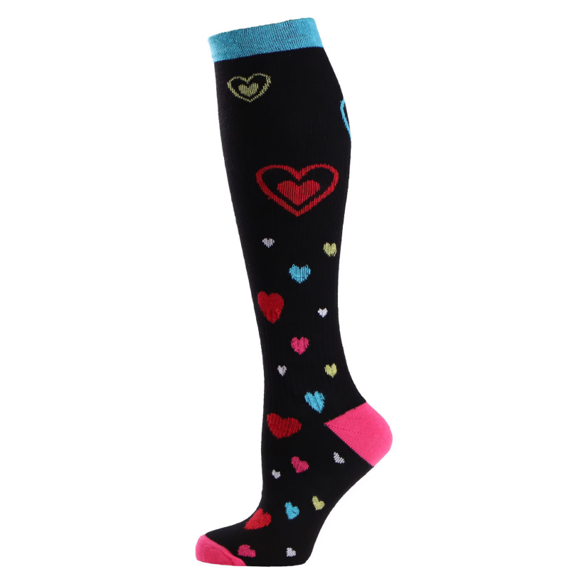 trofe´ Support Knee High Cotton Socks 01605 1244 Multi
