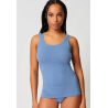 SKINY Tank Top 2 Pack 087098 S978 Blue/White