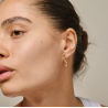 Enamel Lola Heart Earring E441G Gold / Daisy