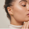 Enamel Belle Hoops E245GM Grass Green