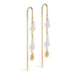 Enamel Earring E282G Sofia...
