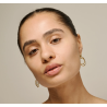 Enamel Carina Earrings E428G Gold Plated