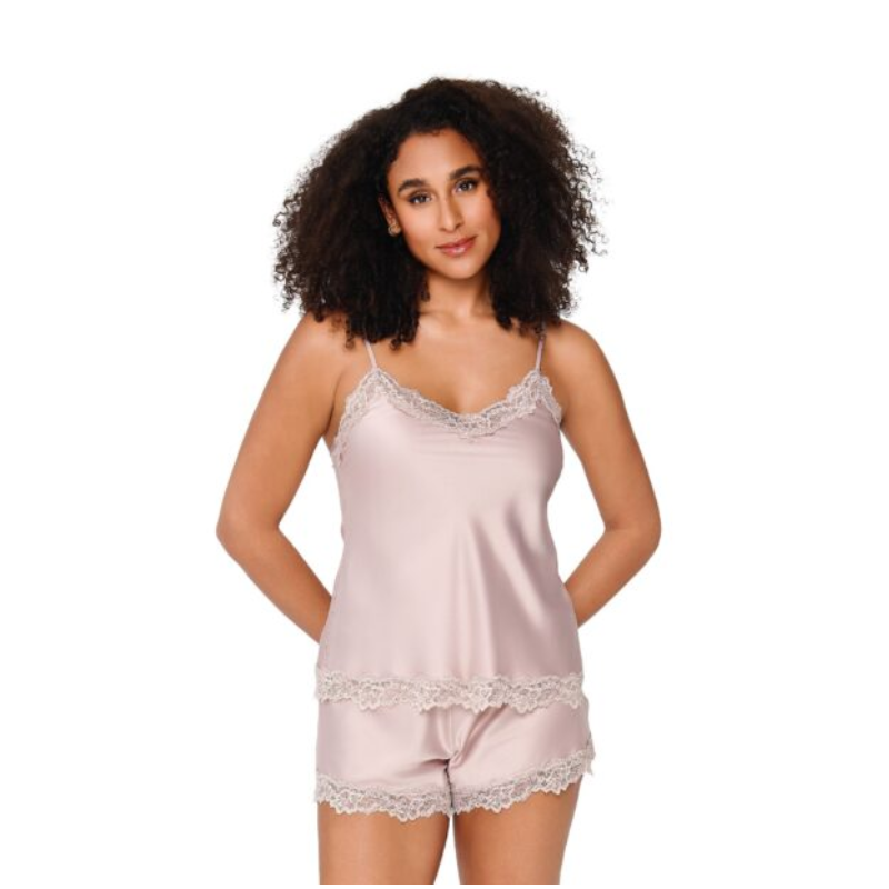 LingaDore Daily Satin Top & Short 1400SET 359 Shadow Grey