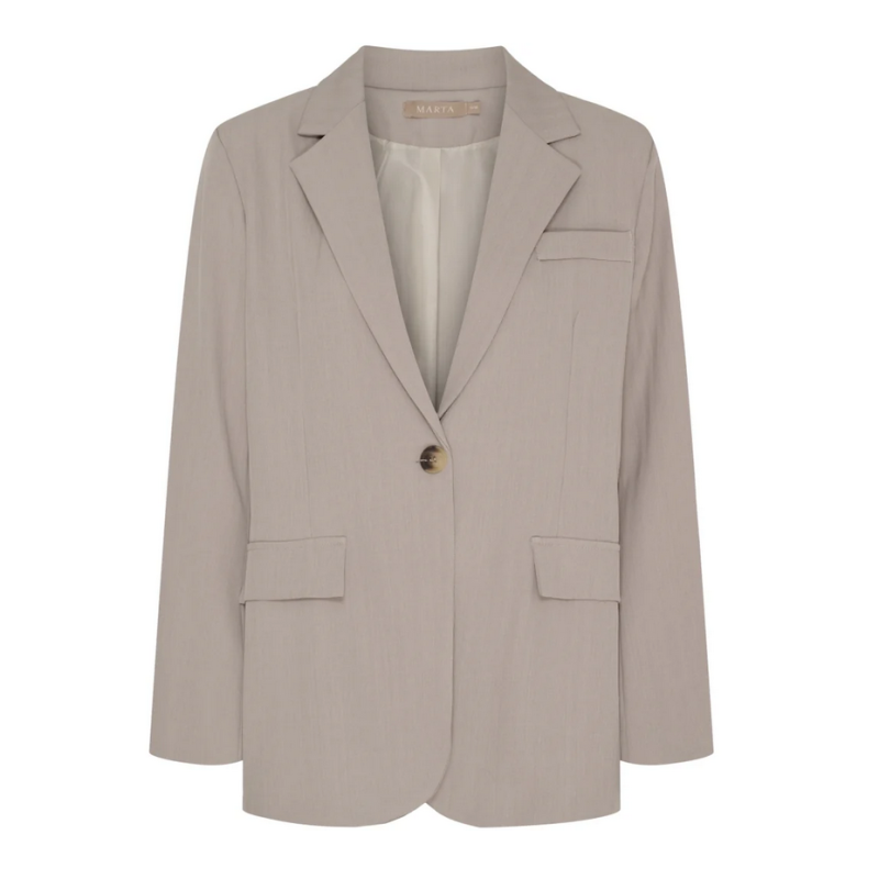 Marta Du Château Majken Blazer Dark Beige