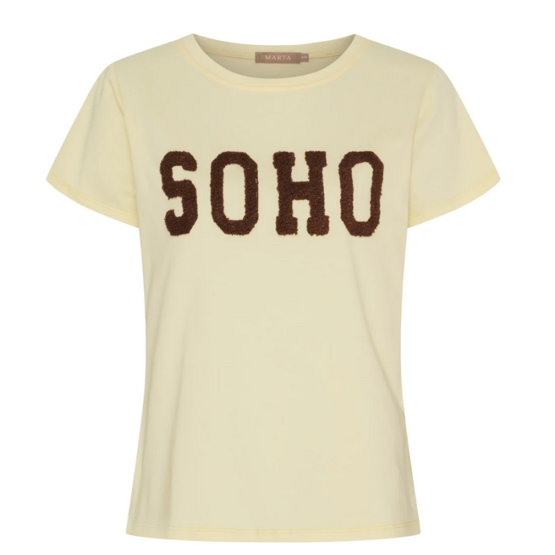 Marta Du Château Herdis Tee Yellow14/Brown