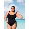 Elomi Plain Sailing Swimsuit Non Wired Black