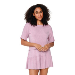 Lingadore Top & Shorts Set 8405SET Mauve Marl