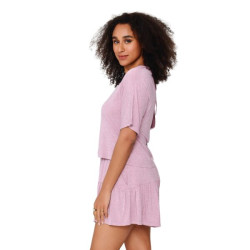 Lingadore Top & Shorts Set 8405SET Mauve Marl