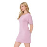 Lingadore Pyjama Dress 8406PD 182 Mauve Marl