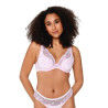 LingaDore Daily Triangle Plunge Bra 1400-6 361 Barely Pink