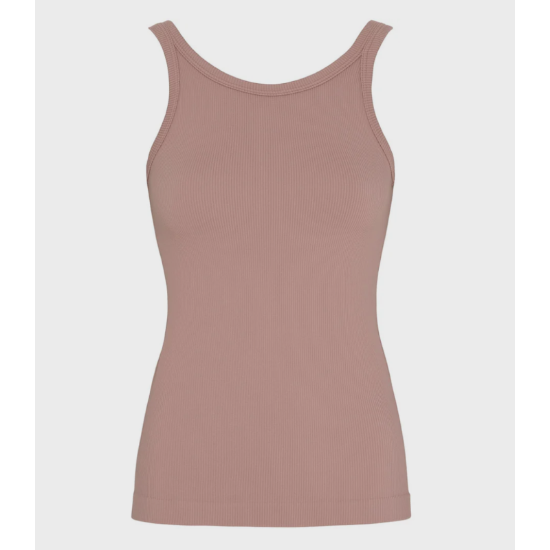 Tim & Simonsen Lone Rib Tank Top Rosa Antico