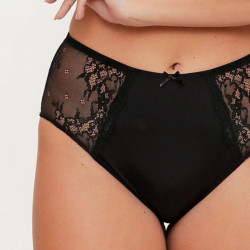 LingaDore Daily High Waist Brief 1400B-1-02 Black