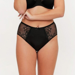 LingaDore Daily High Waist Brief 1400B-1-02 Black