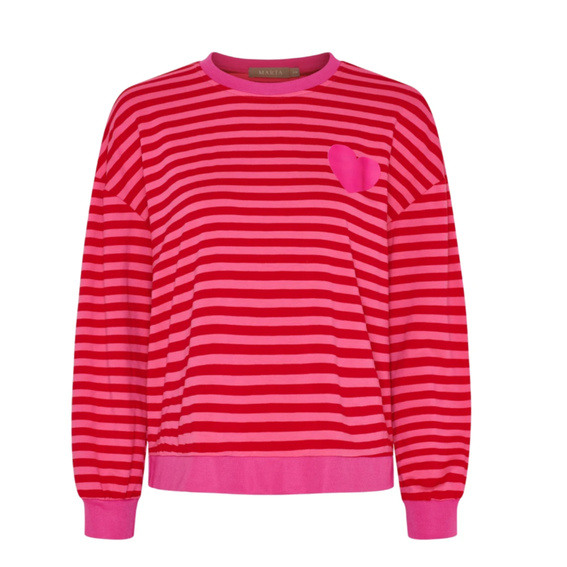 Marta Du Château Vilda LS Tee Fuxia/Pink
