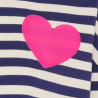Marta Du Château Vilda LS Tee Navy/Fuxia
