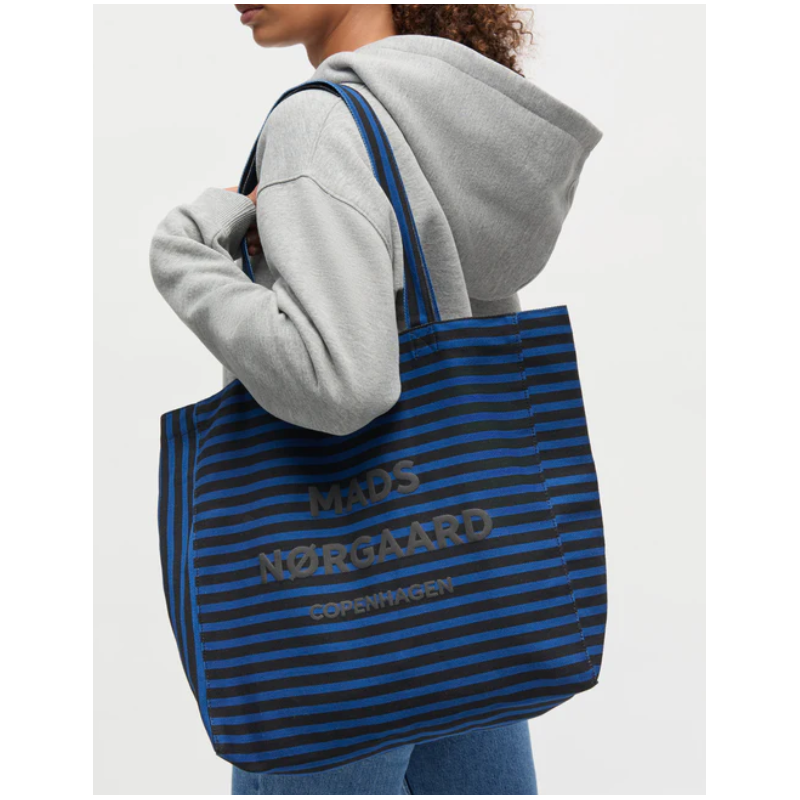 Mads Nørgaard Boutique Athene Bag AOP 205448 9771 True Blue/Black