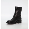 Duffy Short Biker Boots 71-62801 Black